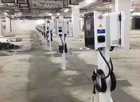 7KW交流充電樁重慶昕暉地產充電站(圖1)