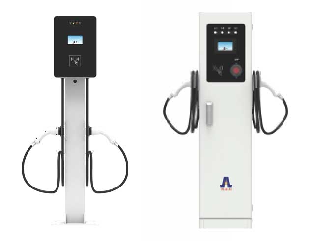 14kw壁掛式/立柱式/立式雙槍交流慢充