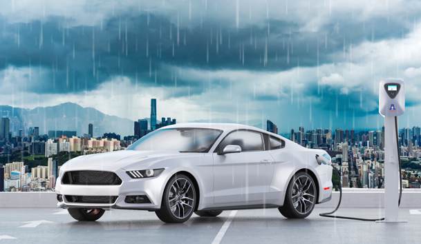 雨天能不能給新能源汽車充電(圖1)